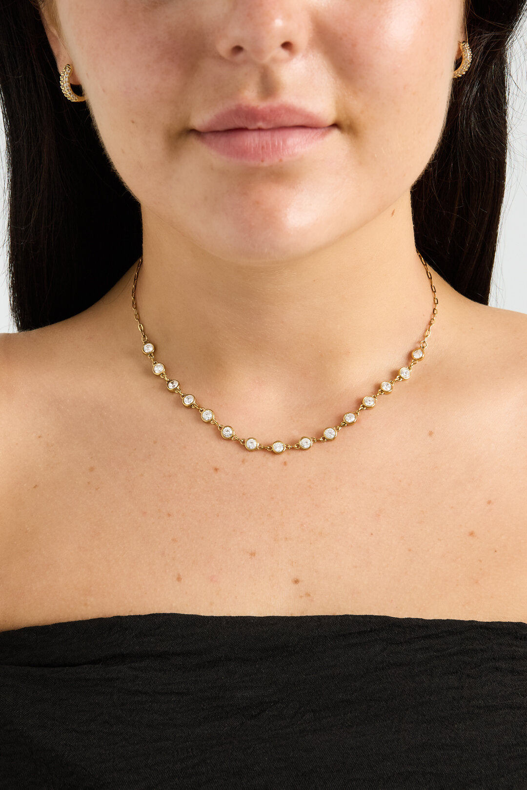 Ogrlica Black Pearl